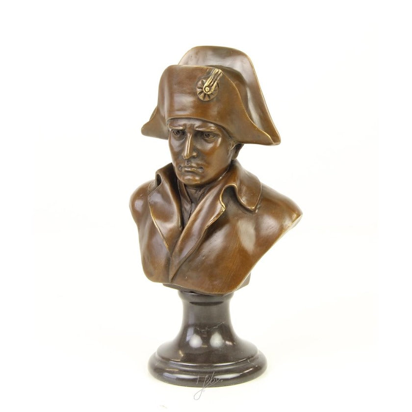 Bronzen beeld van Napoleon