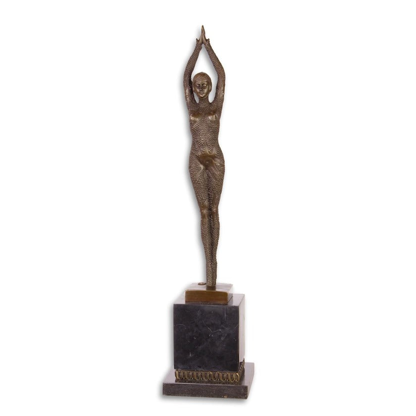 Bronzen beeld elegant